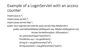 servlets in enterprise programming advanced java | PPTX