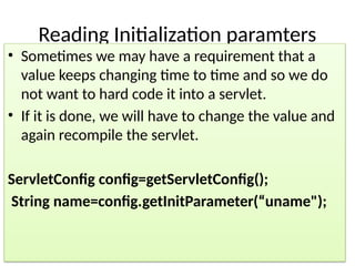 SERVLETS (2).pptxintroduction to servlet with all servlets | PPTX