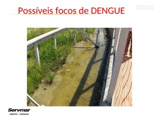 Possíveis focos de DENGUE
 