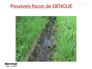 Possíveis focos de DENGUE
 