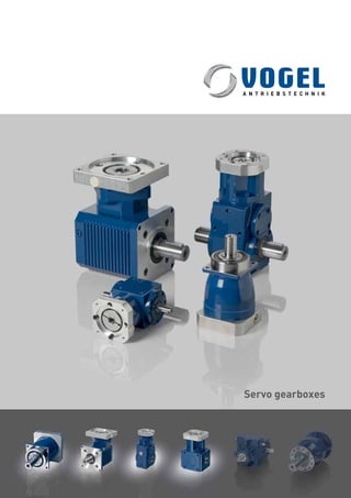 Servo gearboxes
 