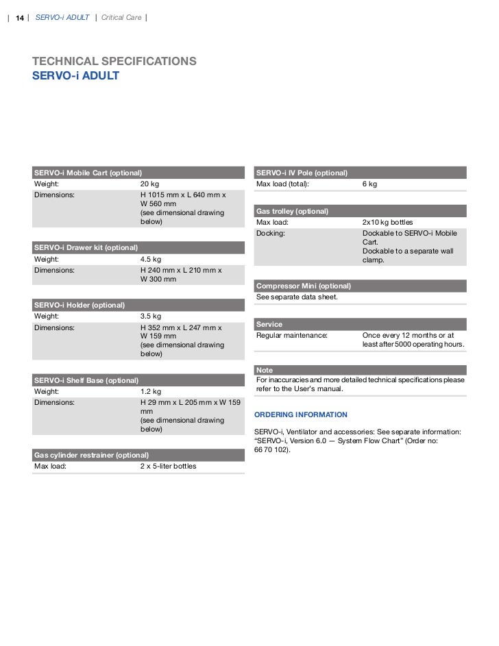Servo I Ventilator User Manual Veep Servo I Ventilator User Manual Veep