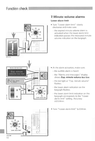 Servo 300 function check (each use)