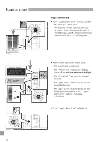 Servo 300 function check (each use)