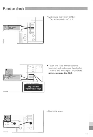 Servo 300 function check (each use)