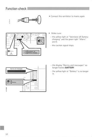 Servo 300 function check (each use)