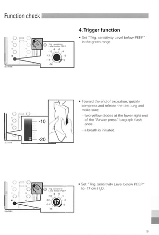 Servo 300 function check (each use)