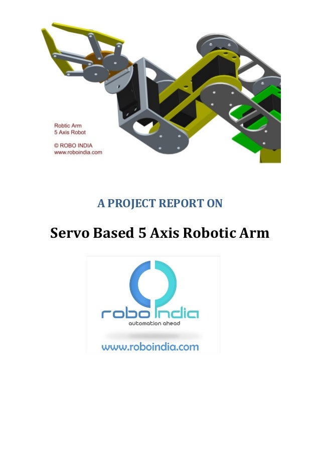 robotic arm final year project