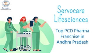 Servocare
Lifesciences
Top PCD Pharma
Franchise in
Andhra Pradesh
 