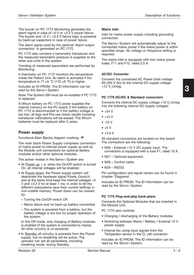 Servo i service manual