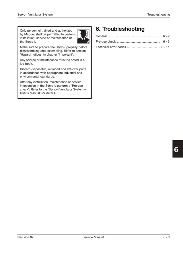 Servo i service manual