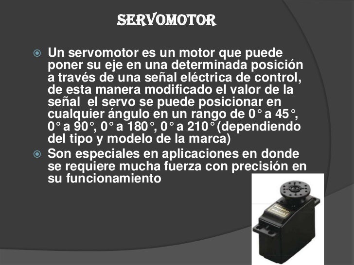 Servomotor