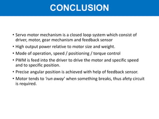servo motor presentation dlkm elektrtik motor PDF