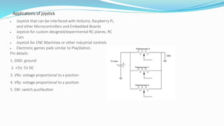 dual axis control of servomotor using joystick | PPTX