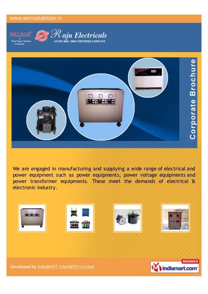 Raju Electricals, Delhi, Transformers