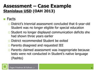 SES Fall 2015: Exiting Students from Special Education | PPT