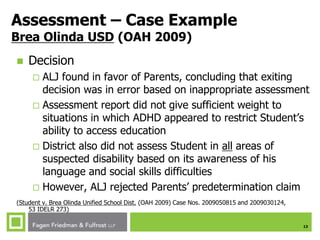 SES Fall 2015: Exiting Students from Special Education | PPT
