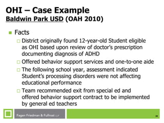SES Fall 2015: Exiting Students from Special Education | PPT
