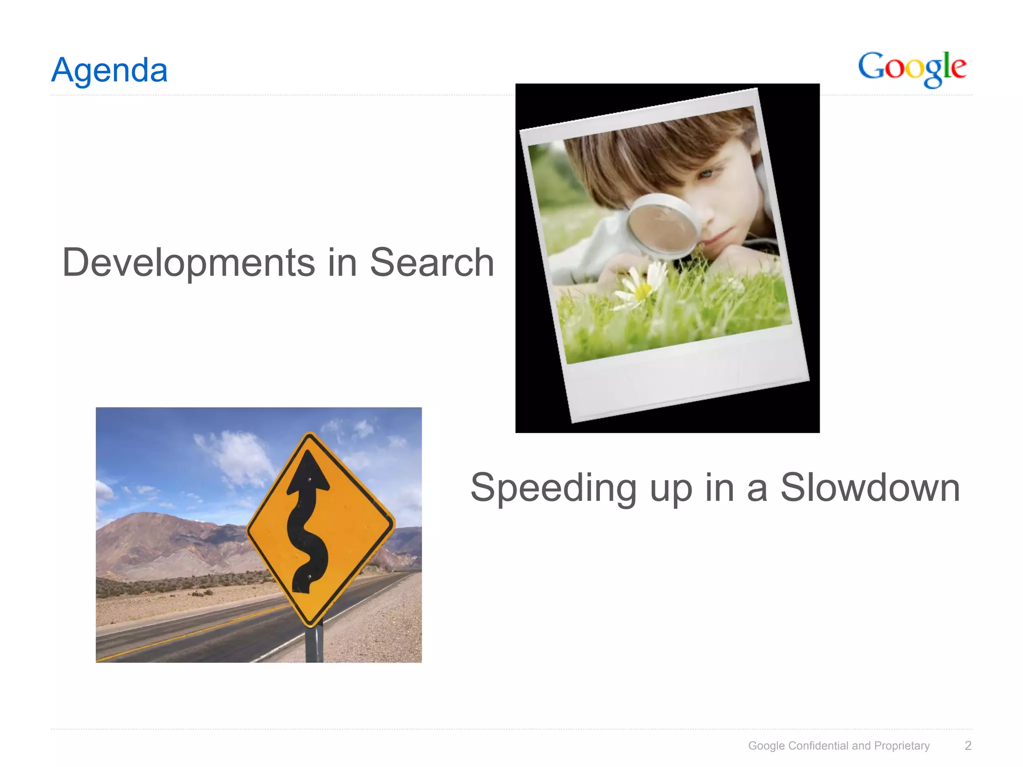 SES Amsterdam 17 maart 2009: Google