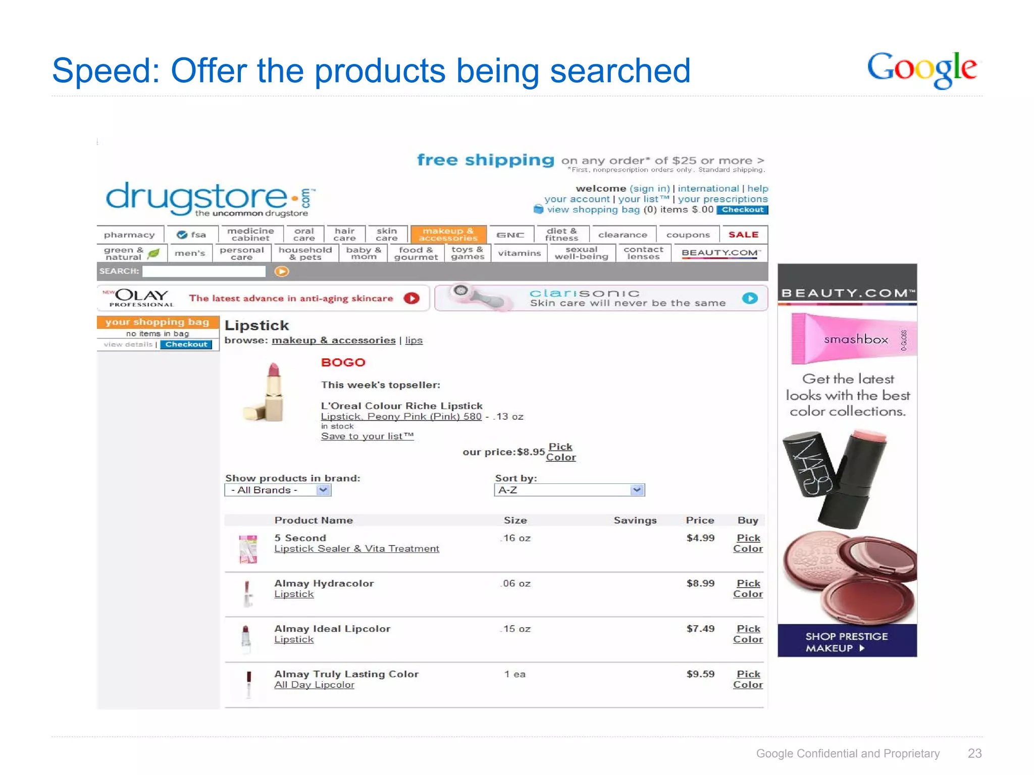 SES Amsterdam 17 maart 2009: Google