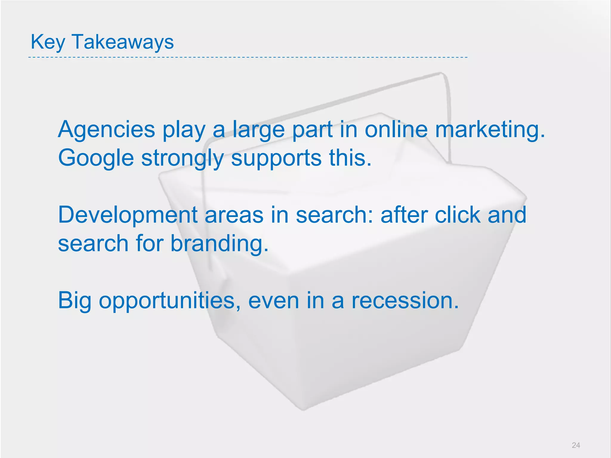 SES Amsterdam 17 maart 2009: Google