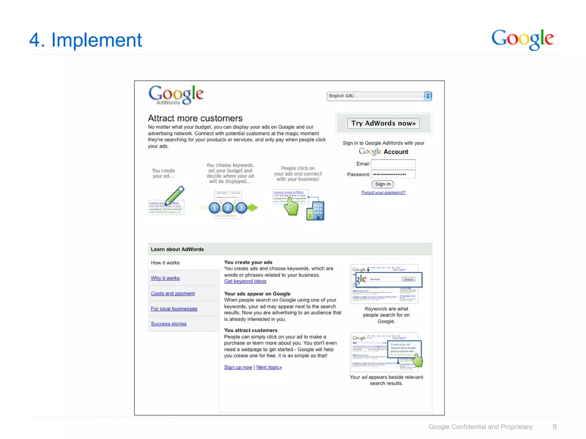 SES Amsterdam 17 maart 2009: Google