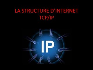 LA STRUCTURE D’INTERNET
         TCP/IP
 