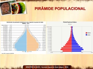 PIRÂMIDE POPULACIONAL
 