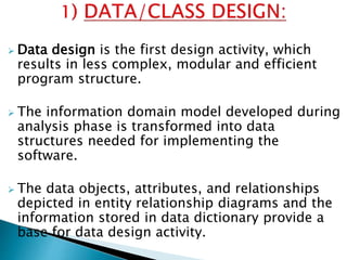 Design Model & User Interface Design in Software Engineering | PPTX