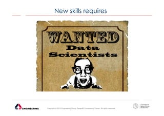 New skills requires

Copyright © 2013 Engineering Group, SpagoBI Competency Center. All rights reserved.

 