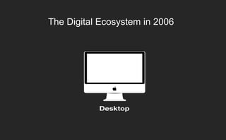 The Digital Ecosystem in 2006

 