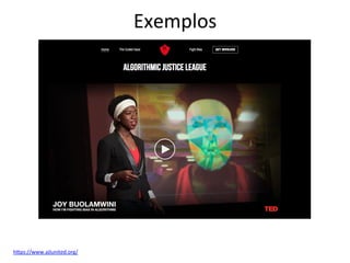 Exemplos	
hRps://www.ajlunited.org/		
 