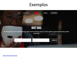 Exemplos	
hRps://www.ajlunited.org/		
 