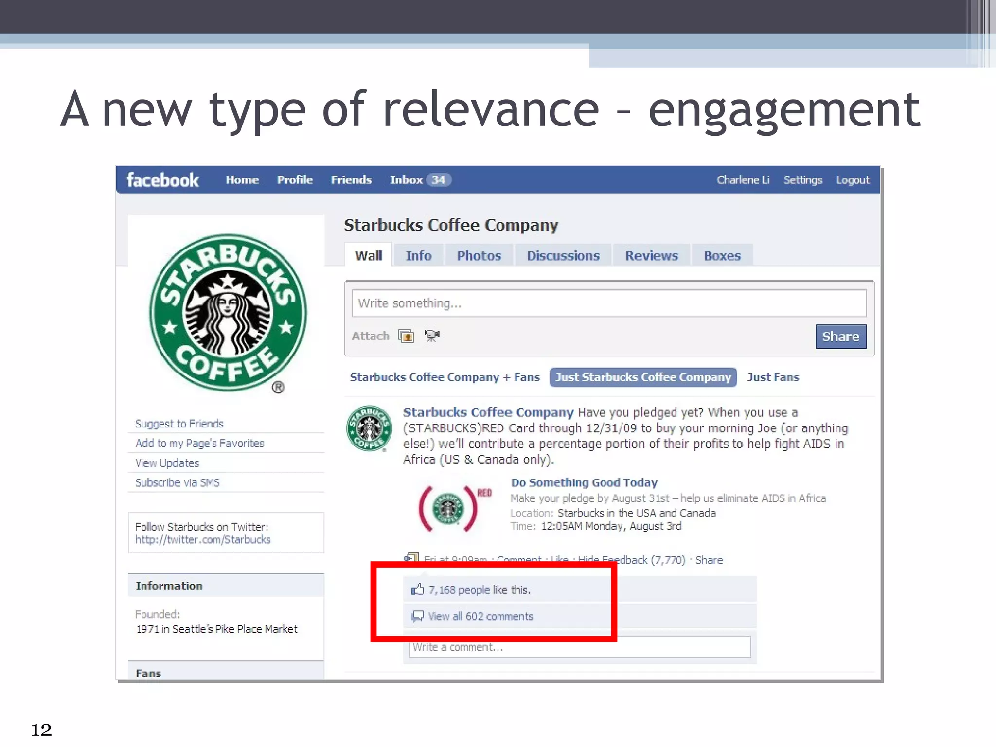 A new type of relevance – engagement 