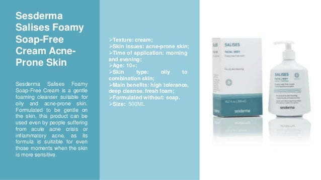 sesderma salises face wash