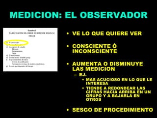 Sesgos | PPT