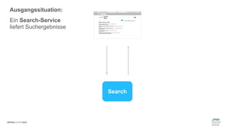#WISSENTEILEN
Search
Ausgangssituation:
Ein Search-Service
liefert Suchergebnisse
 