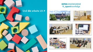 #WISSENTEILEN
Lars Röwekamp (CIO New Technologies)
@mobileLarson | @_openknowledge
OPEN KNOWLEDGE
@_openknowledge
Und da arbeite ich >
 