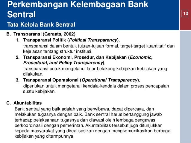 Sesi 1 Kelembagaan Bank Sentral Tegal Candra Pres