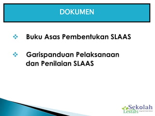 <ul><li>BukuAsasPembentukan SLAAS