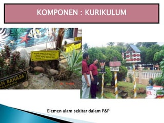 Mewujudkan kerjasama di antara pihak sekolah dengan Jabatan Alam Sekitar (JAS), Jabatan Sekolah dan Pusat Pembangunan Ko k...