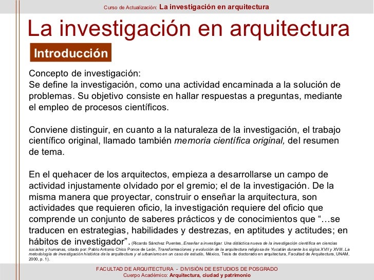 preguntas de investigacion arquitectura sesi 243 n 1 y 2 l a investigaci 243 n en arquitectura preguntas de investigacion arquitectura sesi 243 n 1 y 2 l a investigaci 243 n en arquitectura