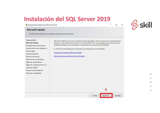 Instalación del SQL Server 2019
 