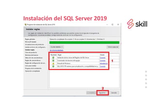 Instalación del SQL Server 2019
 