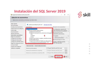 Instalación del SQL Server 2019
 