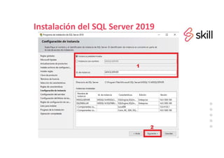 Instalación del SQL Server 2019
 