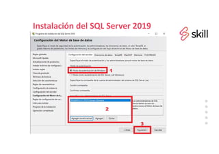 Instalación del SQL Server 2019
 