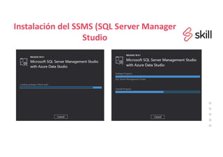 Instalación del SSMS (SQL Server Manager
Studio
 