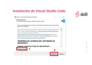 Instalación de Visual Studio Code
 