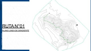 RUTAN°01
PLANO LINEA DE GRADIENTE
 